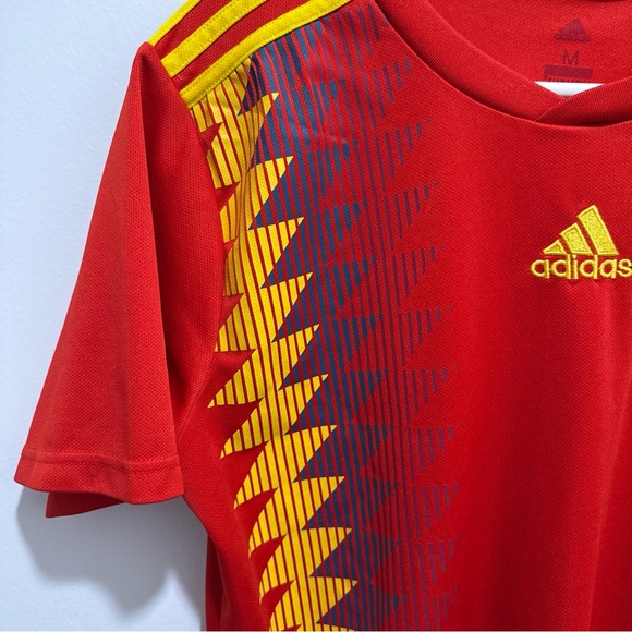 Adidas Spain National Team Football Soccer Jersey 2018 Mens Med Climalite - Picture 5 of 7